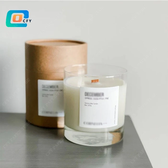 Candle Cylinder Paper Can